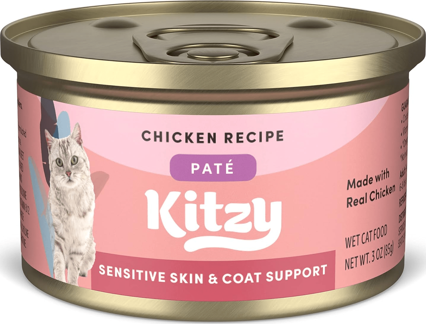 Kitzy Sensitive Skin & Coat Chicken Pate